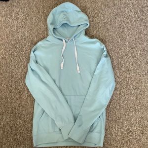 Blue hoodie